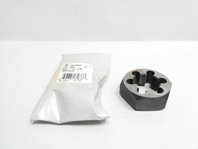 CLEVELAND C65633 0650 CARBON HEX DIE 1-1/2-12 NF
