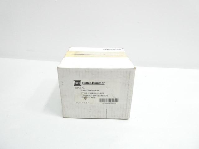CUTLER HAMMER K64-989-4091 AF91 INPUT LINE REACTOR 480V-AC