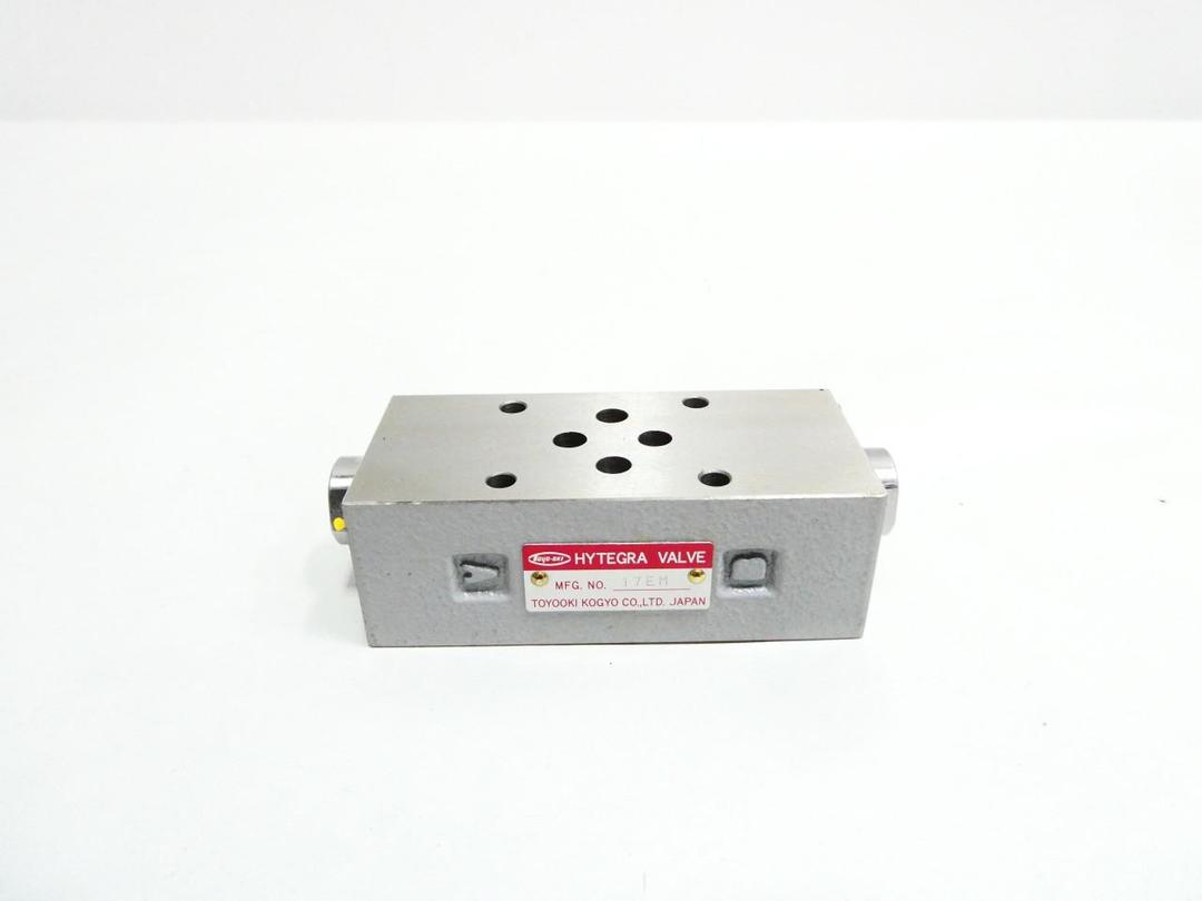 TOYOOKI KOGYO 17EM HYTEGRA VALVE
