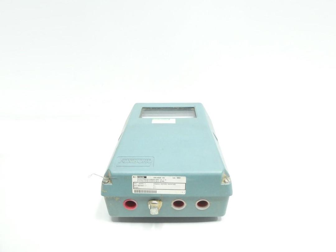 FOXBORO E96S-IA-KJ FLOW TRANSMITTER 120V-AC