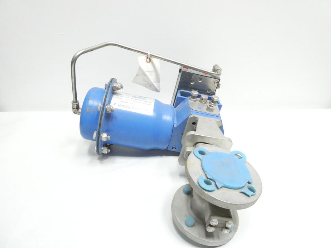 NELES METSO RECA1HCJJST QPX1C/K15 V100 STAINLESS V-PORT CONTROL VALVE 1-1/2" 150