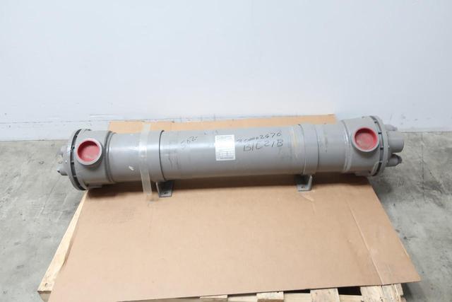 STANDARD XCHANGE BCP 5-034-08-048-006 BRASS SHELL COPPER TUBE HEAT EXCHANGER