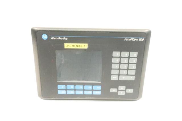 ALLEN BRADLEY 2711-B6C8 PANELVIEW 600 OPERATOR INTERFACE PANEL SER B