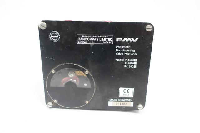 PMV P-1500 PNEUMATIC DOUBLE ACTING VALVE POSITIONER