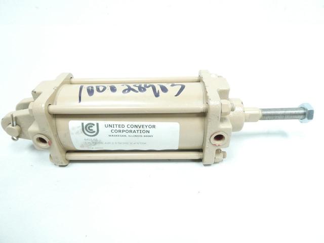 UNITED CONVEYOR UCC 4401-55 PNEUMATIC CYLINDER 1/4IN NPT 2-1/2IN X 4IN