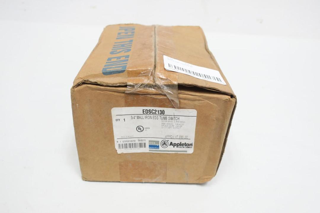 APPLETON EDSC2130 IRON EDS TUMB SWITCH 120/277V-AC