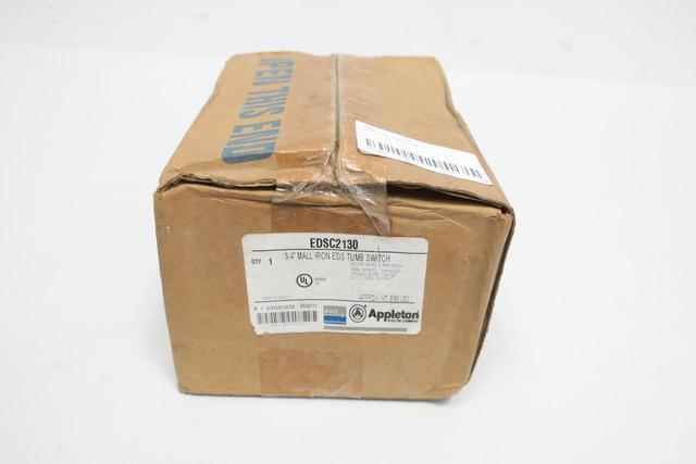 APPLETON EDSC2130 IRON EDS TUMB SWITCH 120/277V-AC