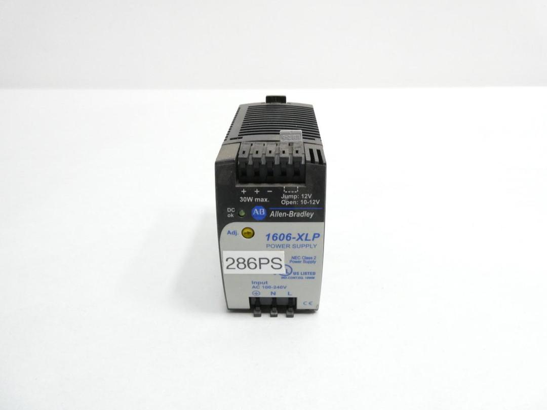 ALLEN BRADLEY 1606-XLP30B POWER SUPPLY 100-240V-AC 3A AMP 10-12V-DC 30W