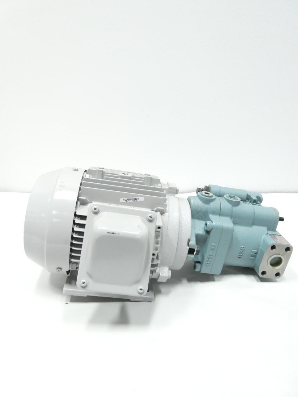 NACHI PVS-1B-16N0-U-12 HYDRAULIC PISTON PUMP 1.5KW 200/220V-AC