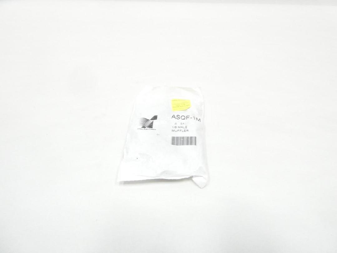 PACK OF 5 ARROW PNEUMATICS ASQF-1M MALE MUFFLER 1/8IN