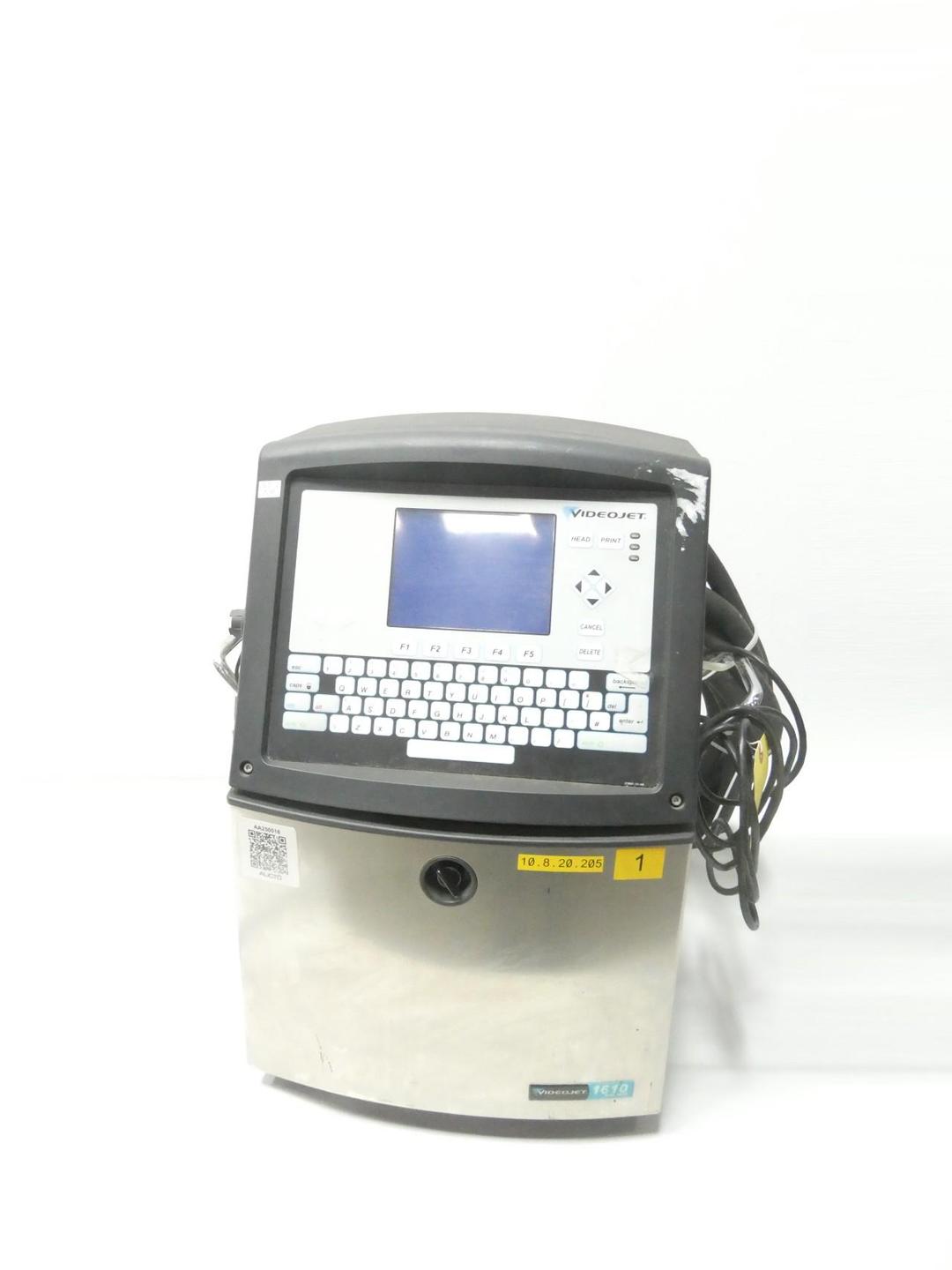VIDEOJET 1610DH 399975-905-01 INK JET CODING MACHINE 120/240V-AC