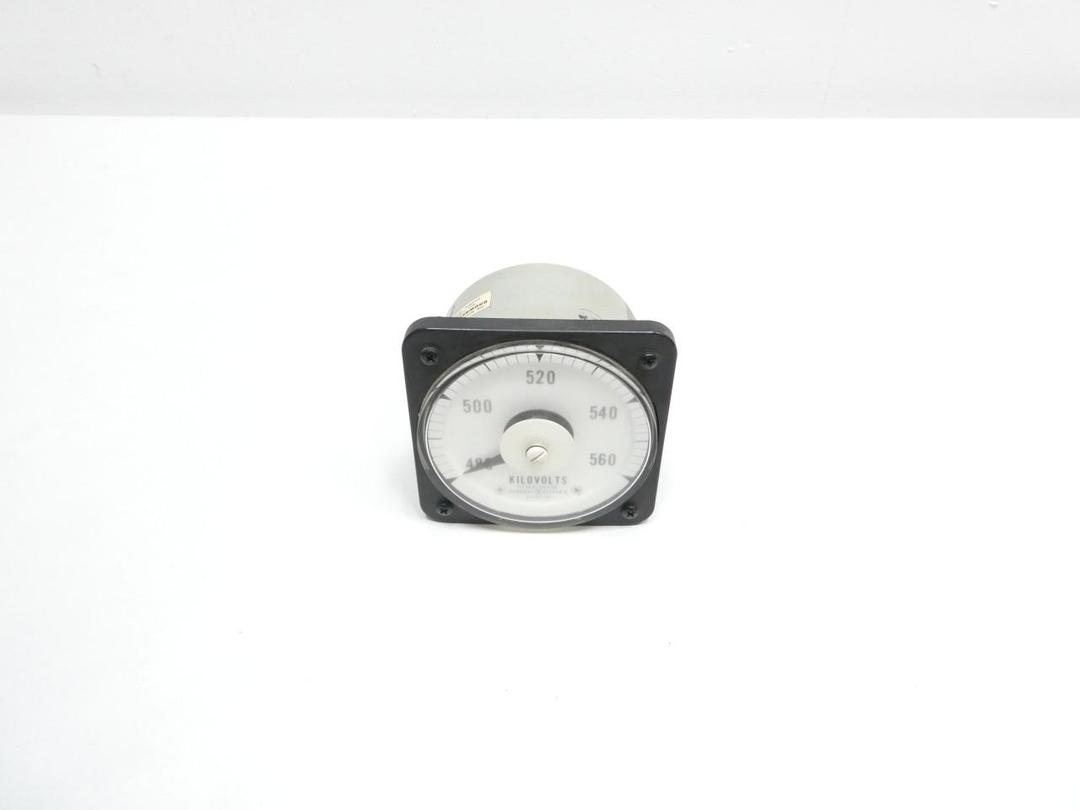 GENERAL ELECTRIC GE 6476K51065 VOLTMETER 480-560V-AC