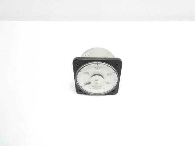 GENERAL ELECTRIC GE 6476K51065 VOLTMETER 480-560V-AC