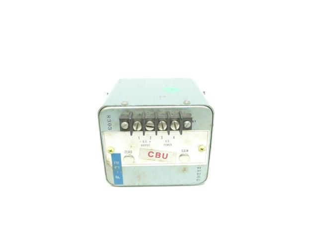GENERAL ELECTRIC GE 50-472500HKHB3 FREQUENCY TRANSDUCER 55-65HZ 120V-AC