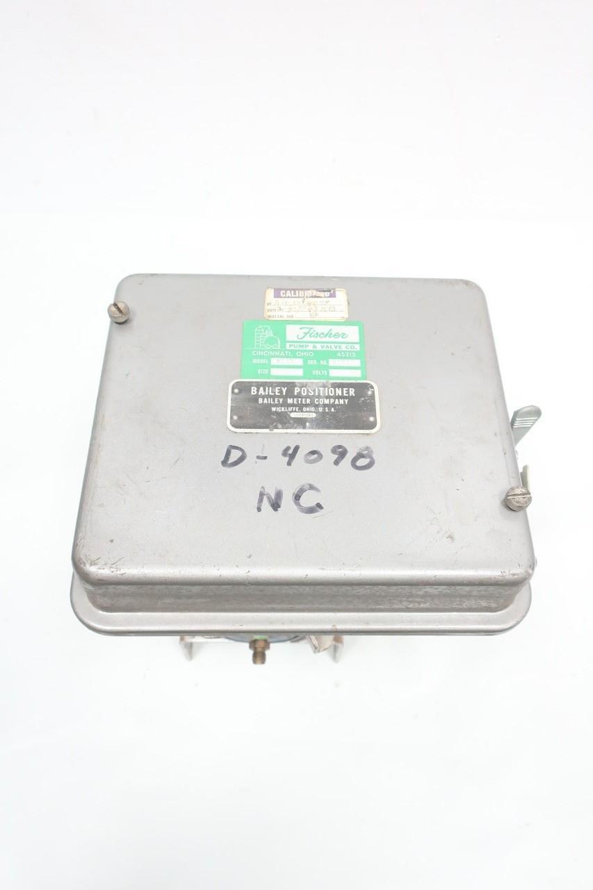 FISCHER X710 RAMCON PNEUMATIC VALVE ACTUATOR W/ POSITONER
