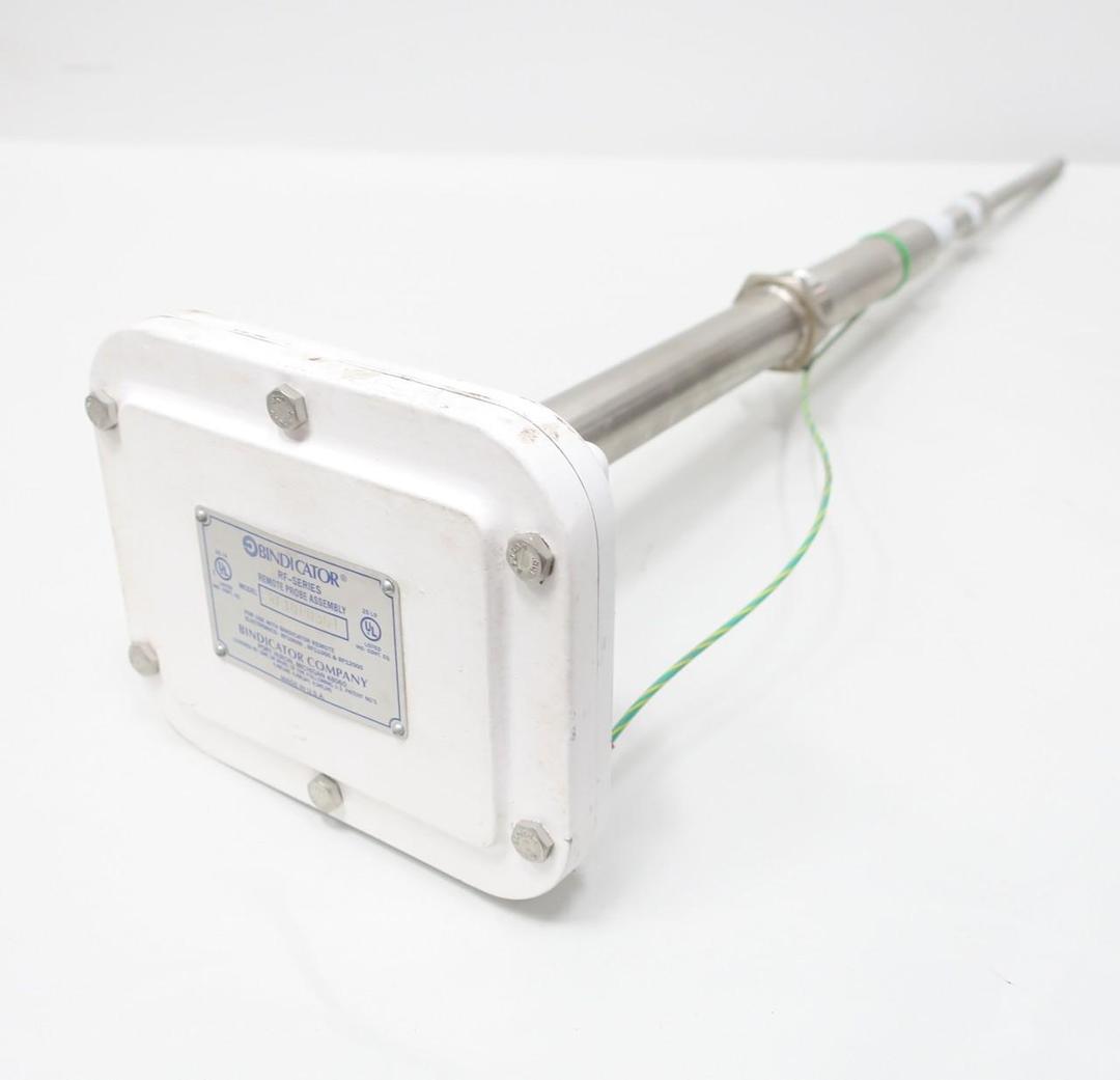 BINDICATOR RF10PD3G1 RF-SERIES RADAR LEVEL SENSOR REMOTE PROBE ASSEMBLY