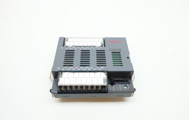 FANUC A03B-0808-C020 BID16A1 16PT 24V-DC I/O MODULE