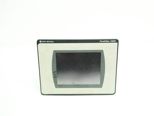 ALLEN BRADLEY 2711C-T6C PANELVIEW C600 OPERATOR INTERFACE PANEL SER C