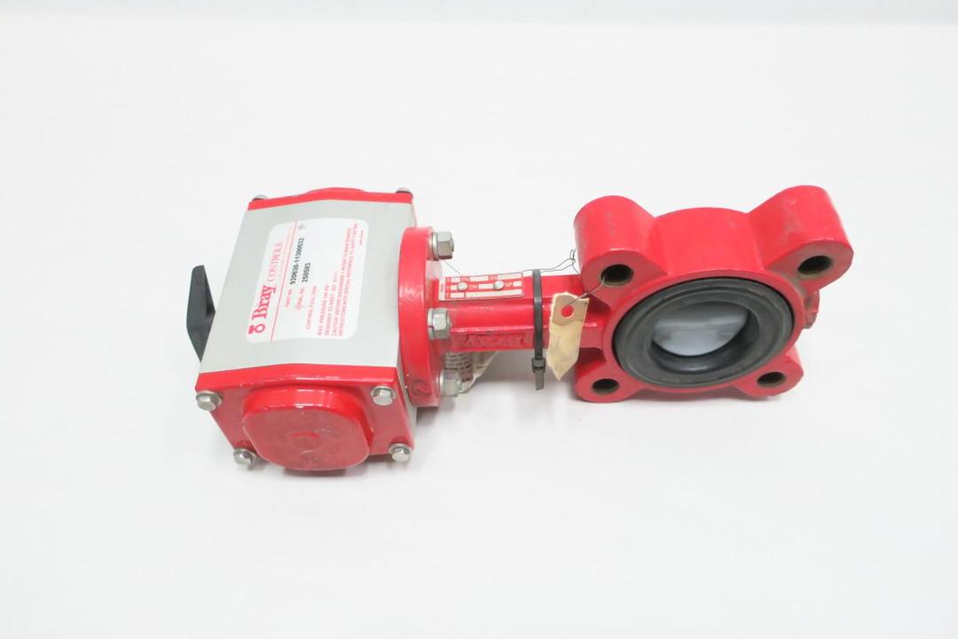 BRAY 119 PNEUMATIC IRON LUGGED BUTTERFLY VALVE 2IN