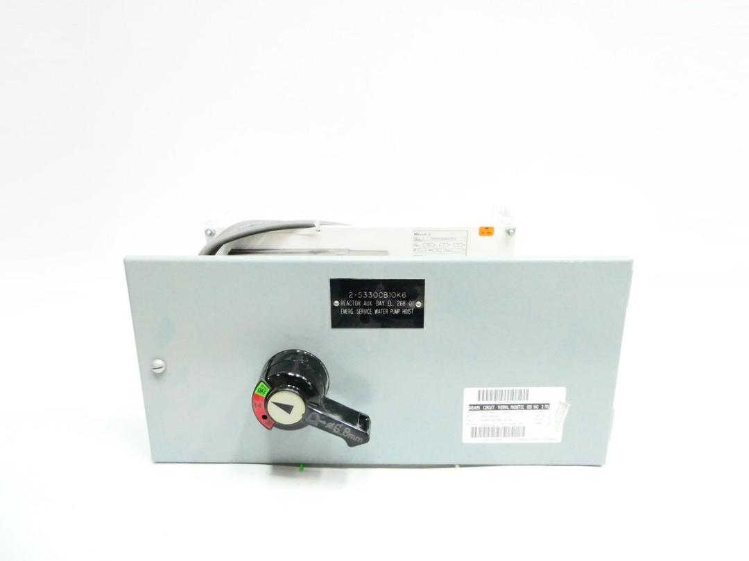 MOELLER NZMH6-63/ZM6A-20-NA MCC BREAKER BUCKET 600V-AC 3PH 20A
