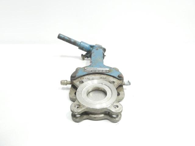 DEZURIK KLS LUGGED LEVEL SENSOR ISOLATION STAINLESS KNIFE GATE VALVE 3IN