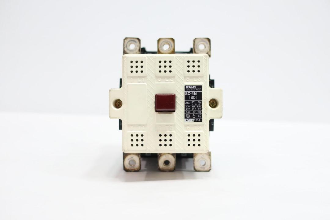 FUJI SC-4N MAGNETIC CONTACTOR 100-127V-AC 135A AMP 37KW