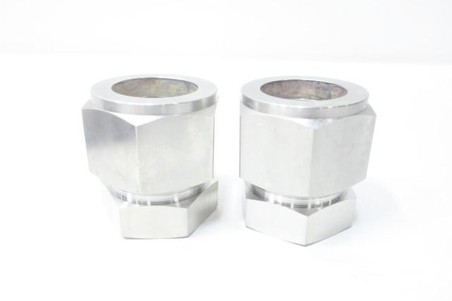BOX OF 2 DK-LOK DC-32-SA CAP 2IN TUBE