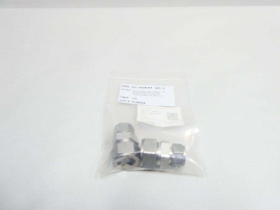 PACK OF 2 SWAGELOK SS-1610-6-12 STAINLESS REDUCER 1IN TUBE X 3/4IN TUBE