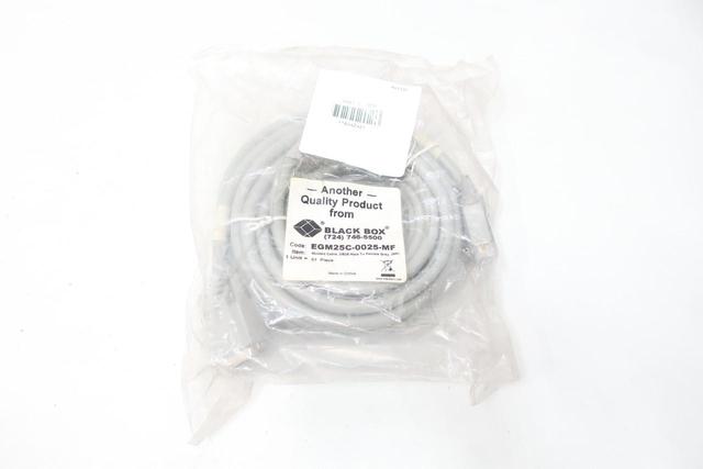 BLACK BOX EGM25C-0025-MF CORDSET CABLE 25FT