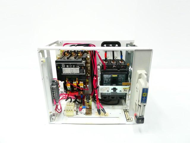 SQUARE D 8998-ED401 8536-SDO1 HLL36030 SIZE 2 MCC STARTER BUCKET 120V-AC 25HP