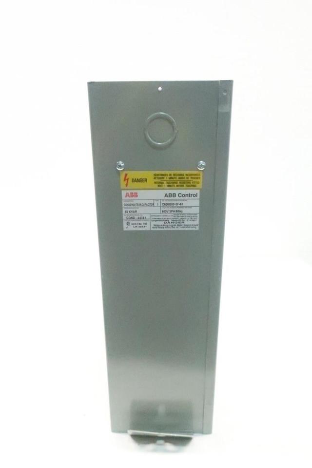 ABB C606G80-3F-63 CAPACITOR 3PH 80KVAR 600V-AC