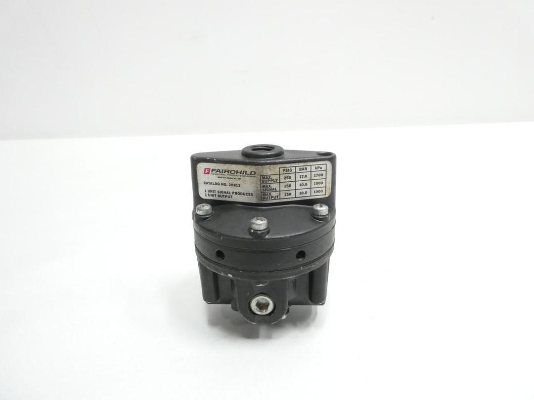 FAIRCHILD 20813 VOLUME BOOSTER 1/4IN 250PSI