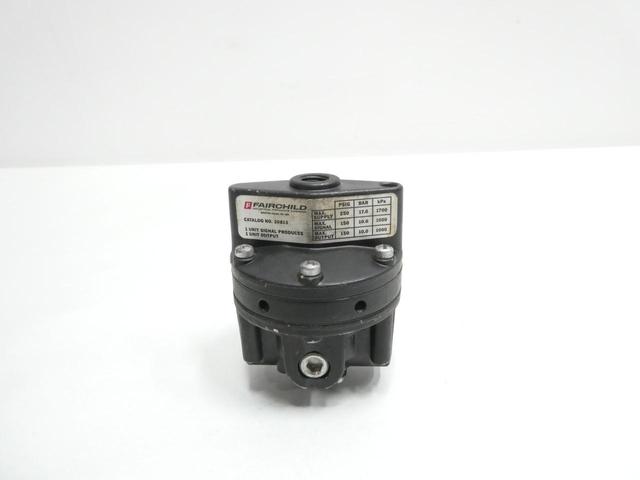 FAIRCHILD 20813 VOLUME BOOSTER 1/4IN 250PSI