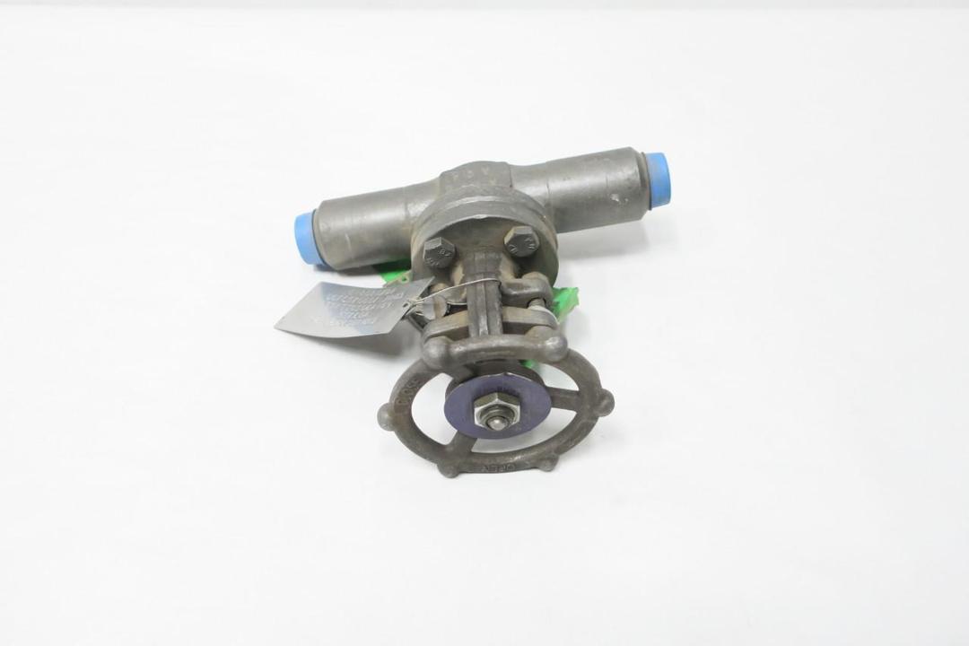 BONNEY FORGE 107612-007 MANUAL STEEL BUTT WELD GATE VALVE 3/4IN 800