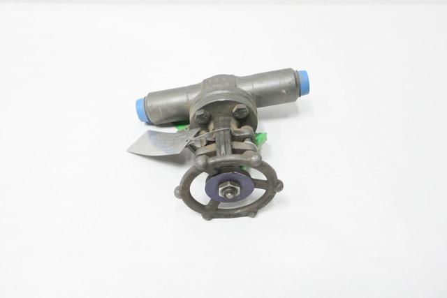 BONNEY FORGE 107612-007 MANUAL STEEL BUTT WELD GATE VALVE 3/4IN 800