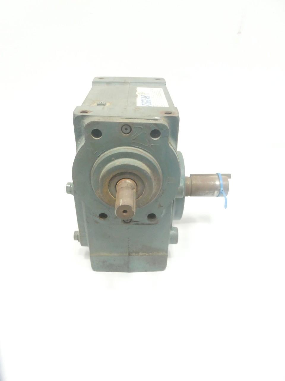 DODGE 35S50R TIGEAR 2 RIGHT ANGLE WORM GEAR SPEED REDUCER 2.64HP 50:1