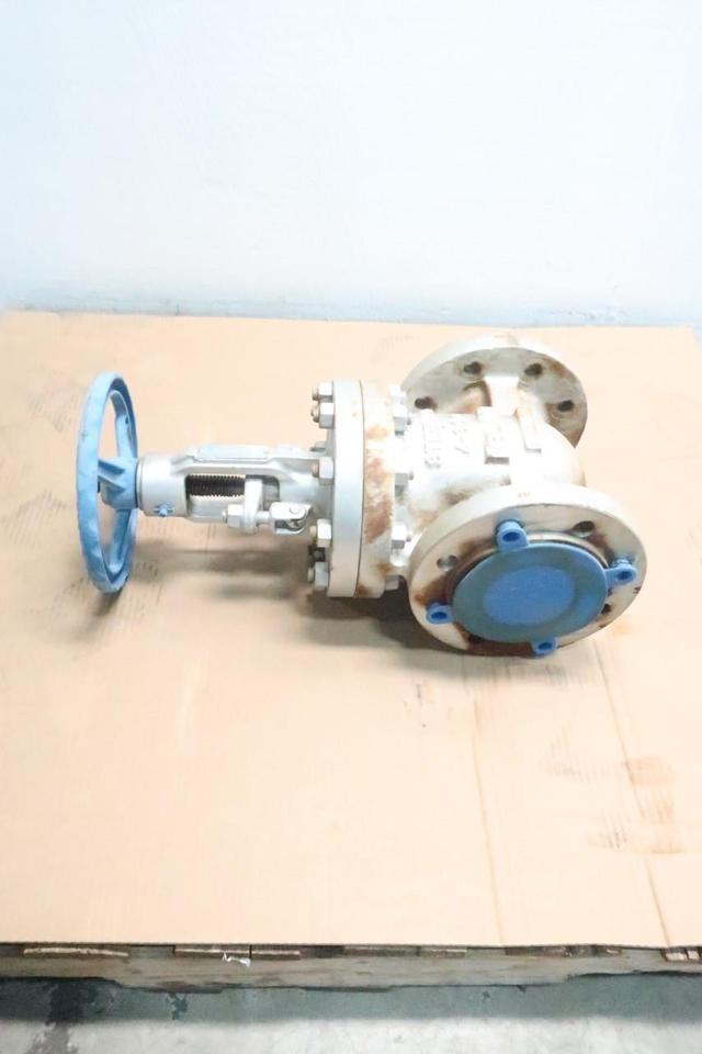 VELAN F12-1064C-04TS-W320 MANUAL STEEL FLANGED WEDGE GATE VALVE 4IN 300
