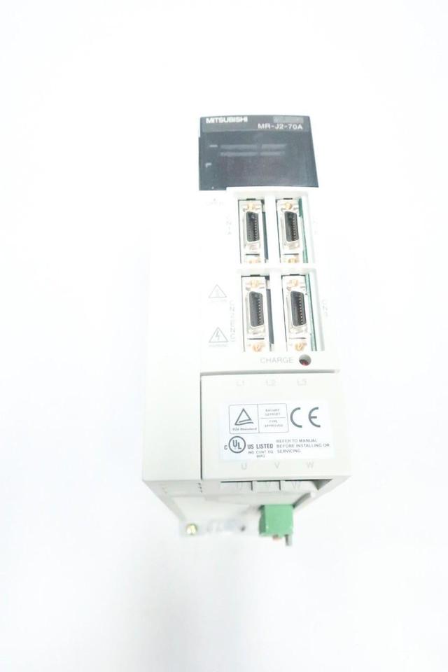 MITSUBISHI MR-J2-70A SERVO DRIVE 0-360HZ 200-230V-AC 170V-AC 1PH 750W