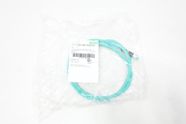 MURR ELEKTRONIK 7700-44851-S4U0100 CORDSET CABLE 1M 30V-DC