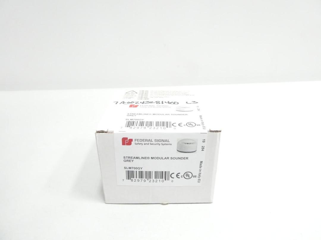 FEDERAL SIGNAL SLM700GY STREAMLINE GREY MODULAR SOUNDER