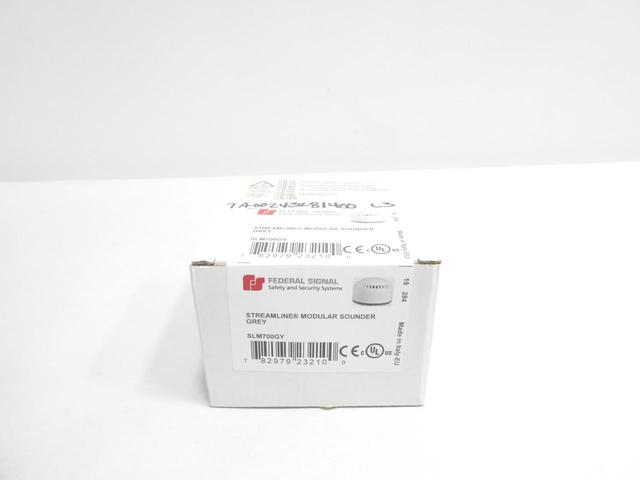 FEDERAL SIGNAL SLM700GY STREAMLINE GREY MODULAR SOUNDER