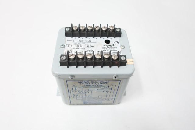 SCIENTIFIC COLUMBUS XL3-1K5-A2 EXCELTRONIC WATT TRANSDUCER 120VAC 1000W