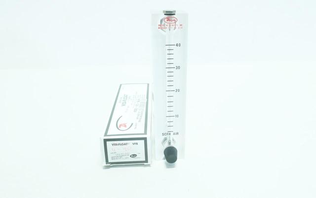 DWYER VFB-52-SSV VISI-FLOAT 0-40SCFH 1/4IN VARIABLE AREA FLOW METER