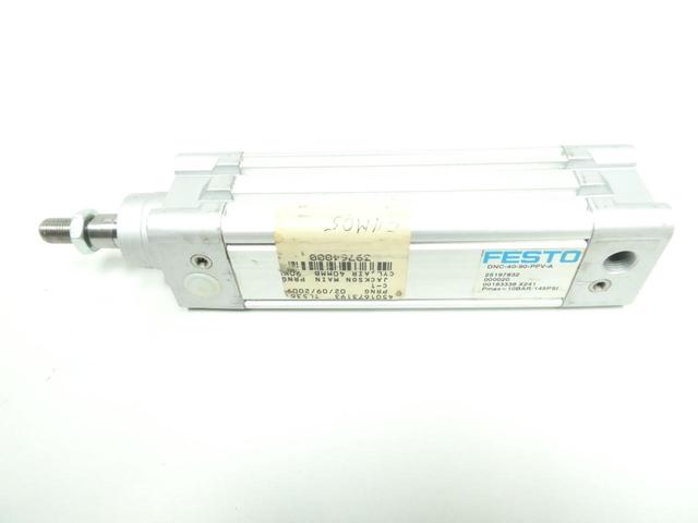 FESTO DNC-40-90-PPV-A DOUBLE ACTING PNEUMATIC CYLINDER 40MM 90MM 145PSI