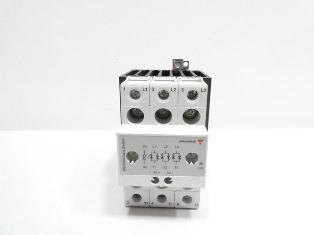 CARLO GAVAZZI RGC3A60A25KKE SOLID STATE CONTACTOR 20-275V-AC 10HP