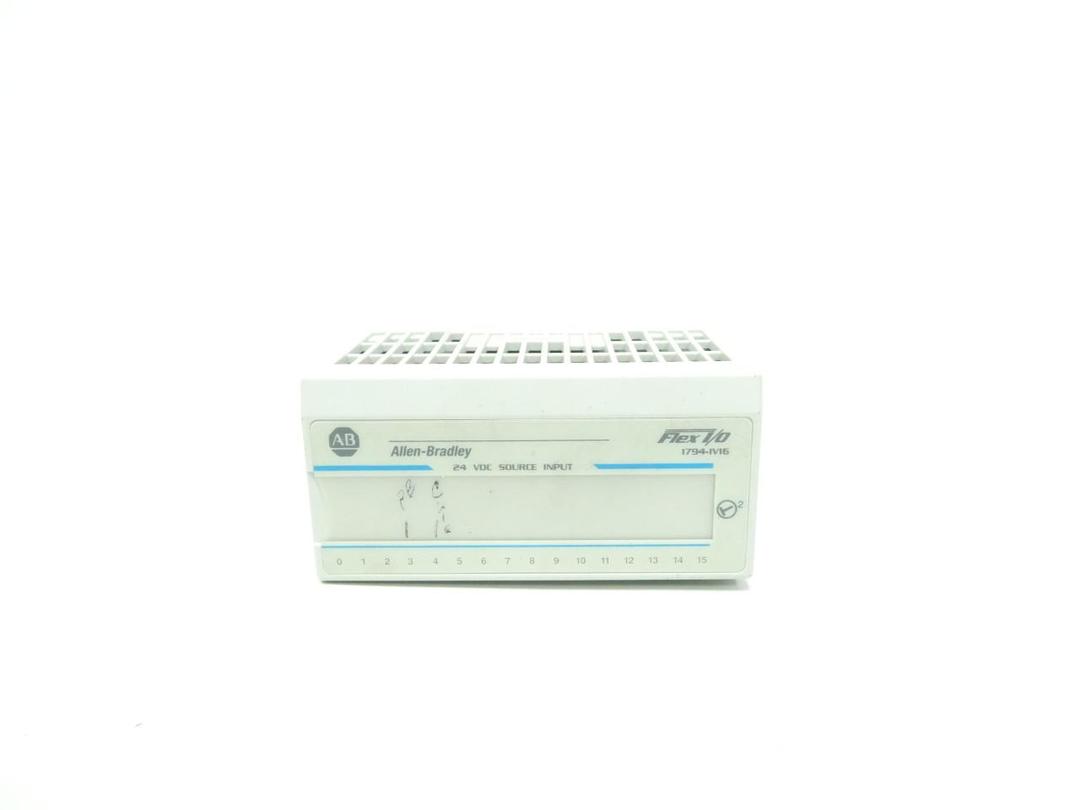 ALLEN BRADLEY 1794-IV16 FLEX I/O INPUT MODULE SER A
