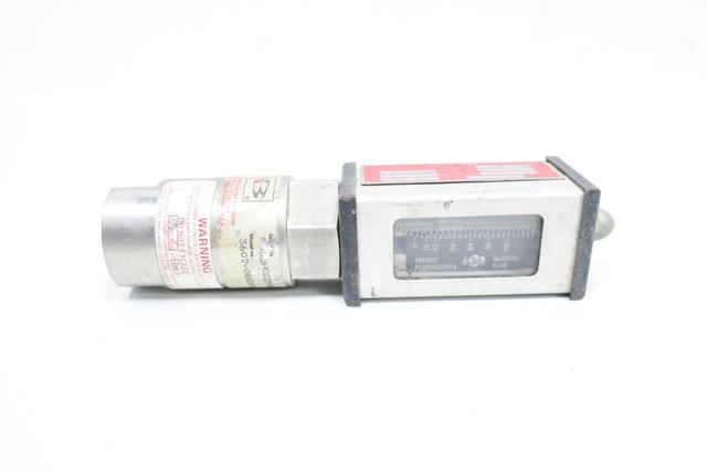 BROOKS 3602-08B2A1A VARIABLE AREA FLOW METER 1/2IN NPT