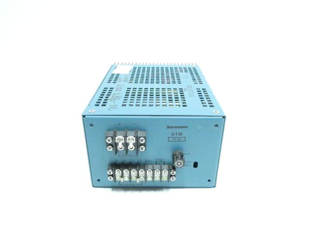 SORENSEN STM 15-24 POWER SUPPLY 105-132V-AC 13-17/24V-DC