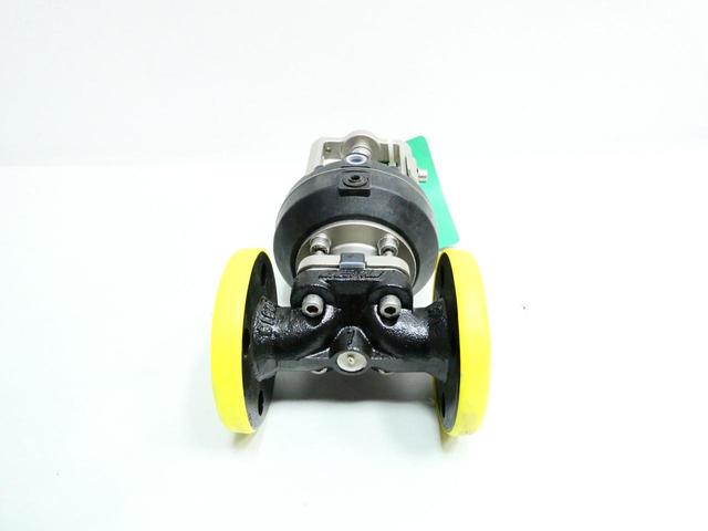 GEMU 687 25D38185221/N IRON FLANGED DIAPHRAGM VALVE 1IN