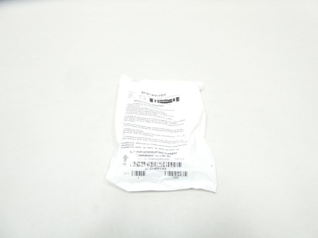 AUTOMATION DIRECT ZP-S1-4FP-FWX CONNECTOR